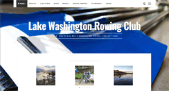 Desktop Screenshot of lakewashingtonrowing.com